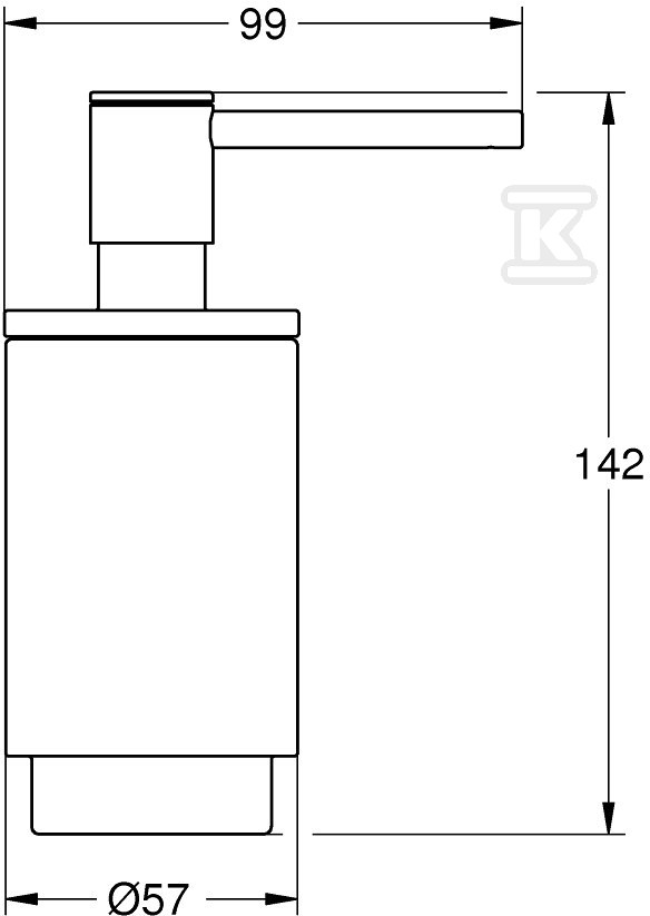 Selection - dozownik na mydło w płynie, - 41218KF0